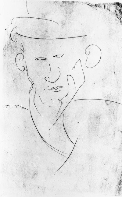 Blaise Cendrars / Zng. v. Modigliani von Amedeo Modigliani